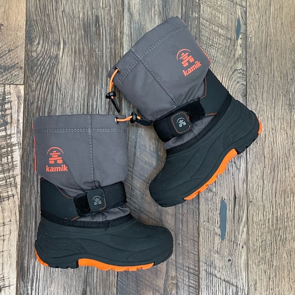 Kamik winter snow boots boy 11 - Picture 1 of 9